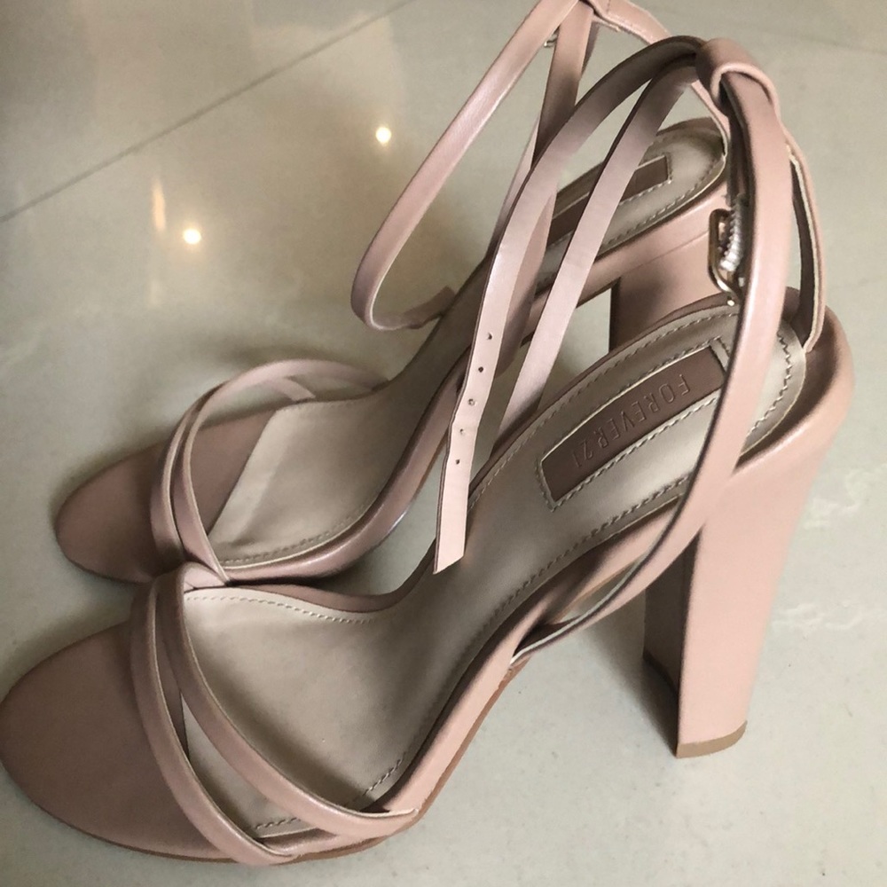 Strappy Open Toe Heel